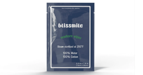 Free blissmile Newborn Wipes Sample Pack